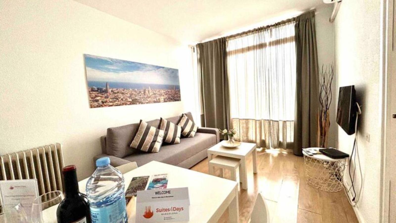 Sants Station Penthouse Apartment Barcelona Exterior photo